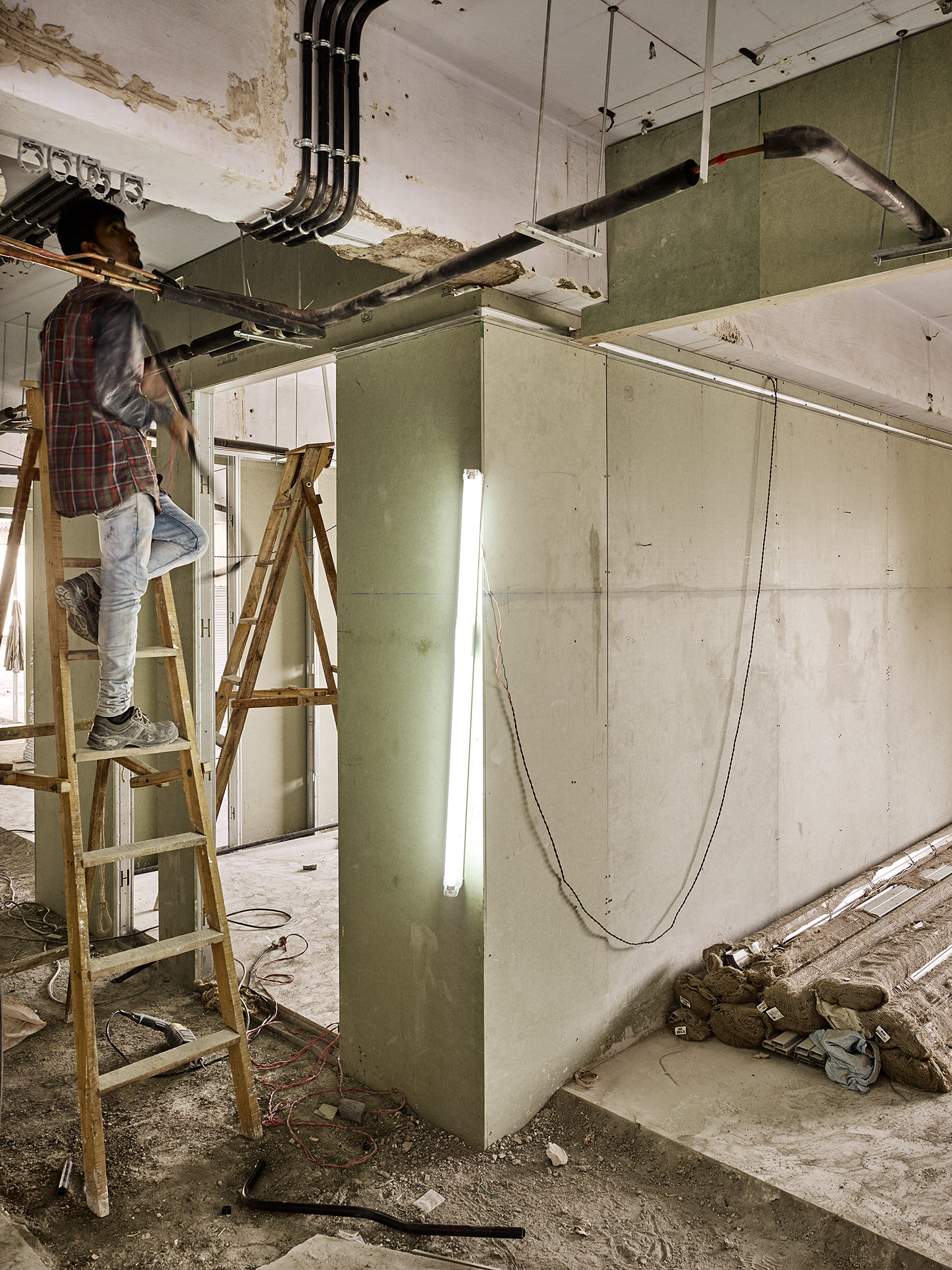 Construction Site Swiss Consulate Mumbai